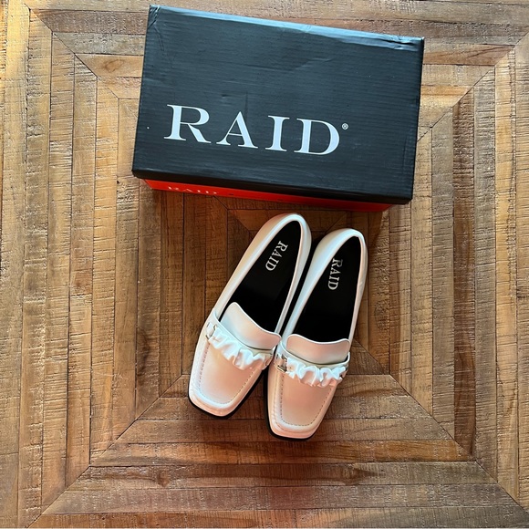 RAID block heel chunky loafers - Picture 6 of 11